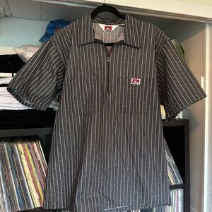 Men's Black Striped Ben Davis